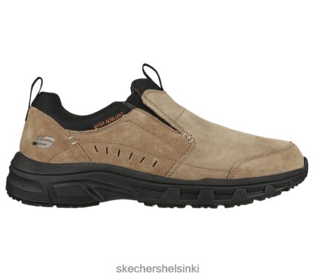 Skechers Helsinki Shoes - Skechers Rento sopiva tammi -kanjoni ruskea/musta 8XTT802499 miehet