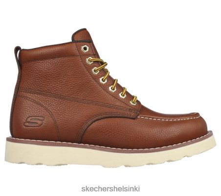 Skechers Helsinki Shoes - Skechers Työskentely rento pettus punainen/ruskea 8XTT802567 miehet