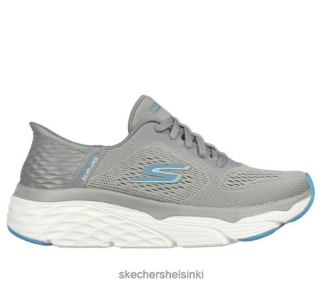 Skechers Helsinki Shoes - Skechers liukuvat enimmäistyyny mystinen intohimo puuhiili/sinivihreä 8XTT8011 naiset