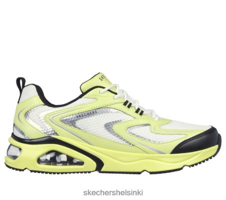 Skechers Helsinki Shoes - Skechers tres -air uno - nykyaikainen valkoinen/kalkki 8XTT802235 miehet