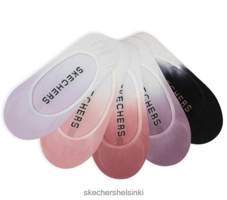 Skechers Helsinki - Skechers 5 PACK NON TERRY OMBRE LINer -sukat vaaleanpunainen 8XTT801917
