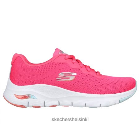 Skechers Helsinki - Skechers Arch Fit - Ääretön viileä Kuuma vaaleanpunainen/multi 8XTT8065 naiset