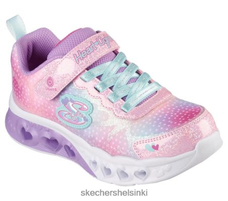 Skechers Helsinki - Skechers Flutter Heart Lights - yksinkertaisesti rakasta vaaleanpunainen/multi 8XTT803085 lapset