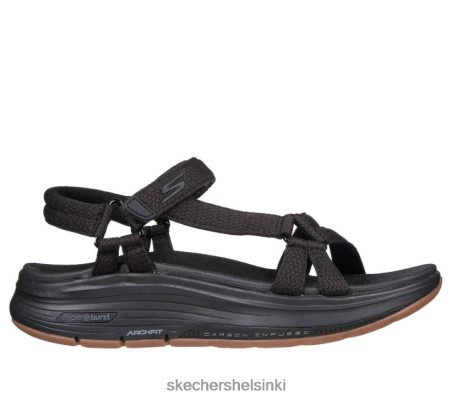 Skechers Helsinki - Skechers Go Walk Workout Walker Sandal - Erota musta 8XTT801109 naiset