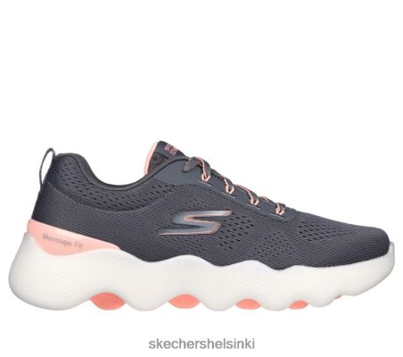 Skechers Helsinki - Skechers Go Walk -hieronta sopii harmaa/vaaleanpunainen 8XTT80449 naiset