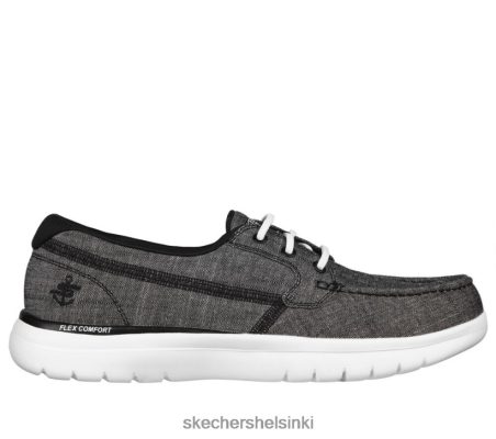 Skechers Helsinki - Skechers On-the-go flex-rannalla musta/valkoinen 8XTT80577 naiset