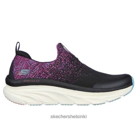 Skechers Helsinki - Skechers Rentollinen fit d'Ux Walker - käärejuhlat musta/multi 8XTT80209 naiset
