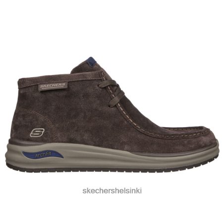 Skechers Helsinki - Skechers Rentollinen istuvuuskaarin istuva melo - Otero suklaa 8XTT802545 miehet