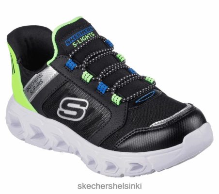 Skechers Helsinki - Skechers Slip-Ins Hypno-Flash 2.0-Odex musta/kalkki 8XTT803277 lapset