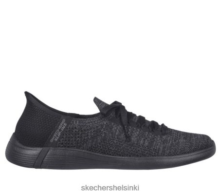 Skechers Helsinki - Skechers Slip-in-the-go Swift-hämmästyttävä musta/harmaa 8XTT80429 naiset