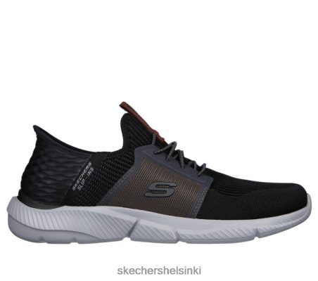 Skechers Helsinki - Skechers Slip -ins RF Ingram - Brackett musta/harmaa 8XTT802349 miehet