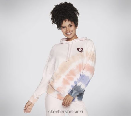 Skechers Helsinki - Skechers bobs crescent solmiovärinen huppari vaaleanpunainen 8XTT801553 naiset