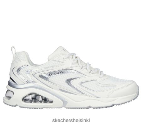 Skechers Helsinki - Skechers tres-air UNO-näkö-ilma valkoinen/hopea 8XTT80333 naiset