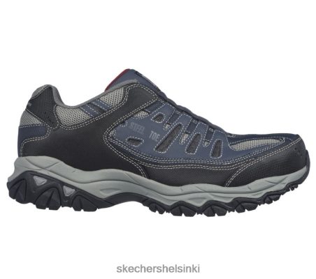 Skechers Helsinki - Skechers työ Cankton - Ebbitt st merivoimat/harmaa 8XTT802745 miehet