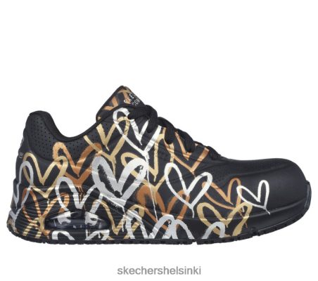 Skechers Helsinki - Skechers työ x jgoldcrown uno sr musta/kulta 8XTT801369 naiset