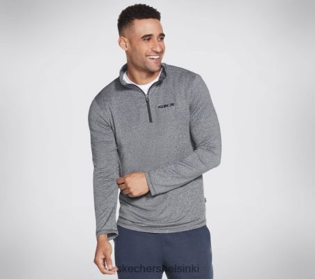 Skechers Helsinki Store - Skechers Air Zip Pullover musta/valkoinen 8XTT802900 miehet