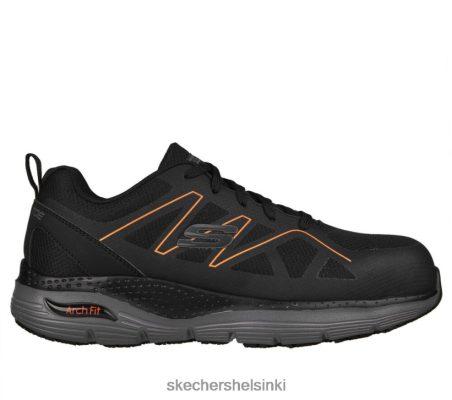 Skechers Helsinki Store - Skechers Arch Fit SR - Vigorit musta/oranssi 8XTT802808 miehet