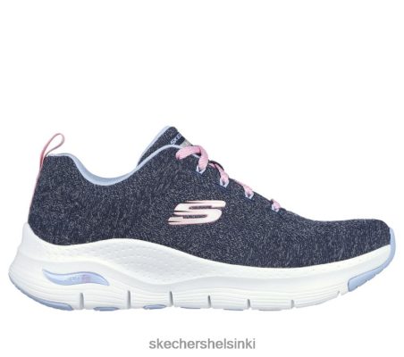 Skechers Helsinki Store - Skechers Arch Fit - mukava aalto liuskekivi/vaaleanpunainen 8XTT8064 naiset