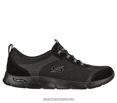 Skechers Helsinki Store - Skechers Arch Fit tarkene - hänen paras musta 8XTT80104 naiset