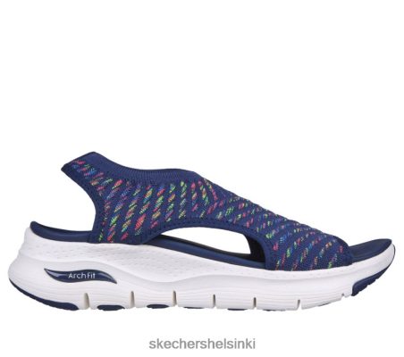 Skechers Helsinki Store - Skechers Arch Fit - tarttuva aalto merivoimat/moni 8XTT801124 naiset