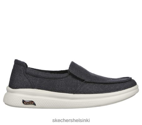 Skechers Helsinki Store - Skechers Bobs Arch Fit Skipper - suloinen loma musta 8XTT80696 naiset