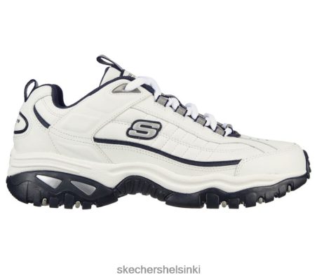 Skechers Helsinki Store - Skechers Energia - palamisen jälkeen valkoinen/laivasto 8XTT802284 miehet