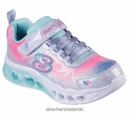 Skechers Helsinki Store - Skechers Flutter Heart Lights - yksinkertaisesti rakasta laventeli/moni 8XTT803084 lapset