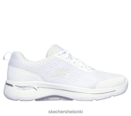 Skechers Helsinki Store - Skechers Go Walk Arch Fit - Motion Breeze valkoinen/hopea 8XTT8056 naiset