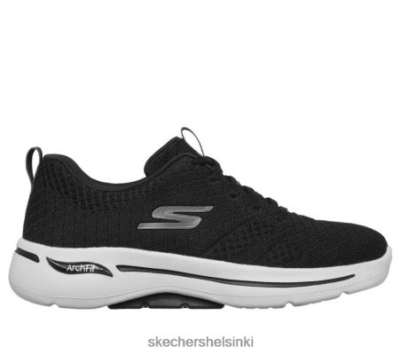 Skechers Helsinki Store - Skechers Go Walk Arch Fit - Unify musta/valkoinen 8XTT8076 naiset
