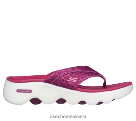 Skechers Helsinki Store - Skechers Go Walk -hieronta sopii sandaali - puhdas autuus fuksia 8XTT80920 naiset
