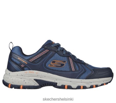 Skechers Helsinki Store - Skechers Hillcrest - laaja seikkailu merivoimat/oranssi 8XTT802252 miehet