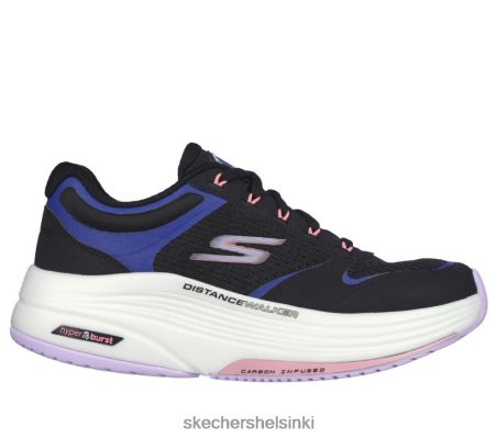 Skechers Helsinki Store - Skechers Mene kävelymatkan päässä Walkerista - raikas ilme musta/laventeli 8XTT80176 naiset