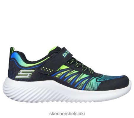 Skechers Helsinki Store - Skechers Raja - Zatic musta/kalkki 8XTT803328 lapset