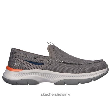Skechers Helsinki Store - Skechers Rento Fit Bucknell - Bonta harmaa 8XTT802388 miehet