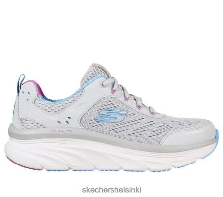 Skechers Helsinki Store - Skechers Rento fit d'Ux Walker - ääretön liike vaaleanharmaa/moni 8XTT80224 naiset