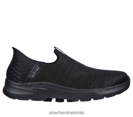 Skechers Helsinki Store - Skechers Slip -Ins Go Walk 6 - Upea näkymä musta 8XTT8032 naiset