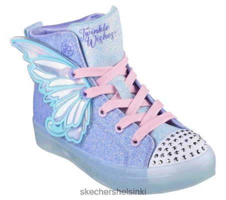 Skechers Helsinki Store - Skechers Twi -Lites 2.0 - Twinkle toiveita vaaleansininen/moni 8XTT803184 lapset