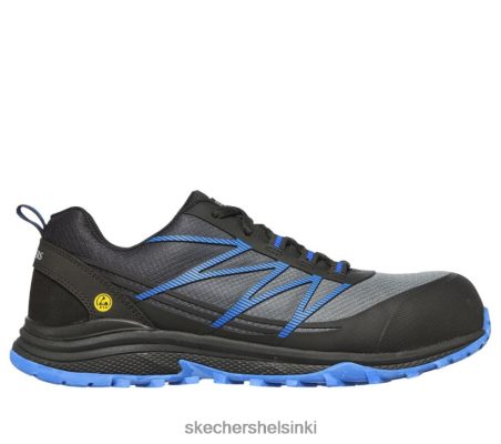 Skechers Helsinki Store - Skechers Työskentele Puxal ESD -kompl musta/sininen 8XTT802848 miehet