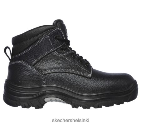 Skechers Helsinki Store - Skechers Työskentele rento fit burgin - congaree musta 8XTT802832 miehet