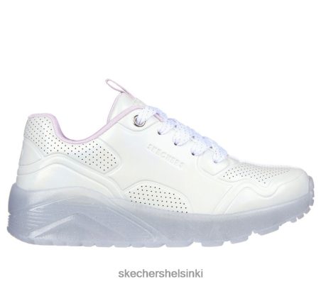 Skechers Helsinki Store - Skechers UNO Ice - Prism Luxe valkoinen/hopea 8XTT803120 lapset