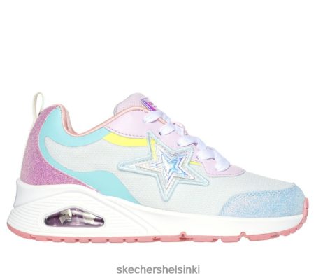 Skechers Helsinki Store - Skechers UNO - Tähtivibe vaaleansininen/moni 8XTT803116 lapset