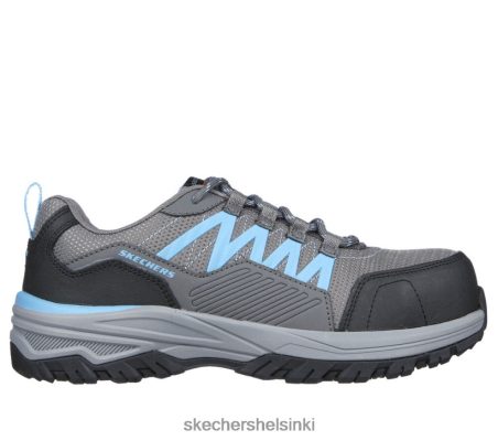 Skechers Helsinki Store - Skechers Work Fannter - Lizal Comp - harmaa/vaaleansininen 8XTT801460 naiset