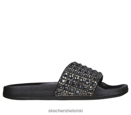 Skechers Helsinki Store - Skechers pop -upit - jokapäiväinen glam musta 8XTT801164 naiset