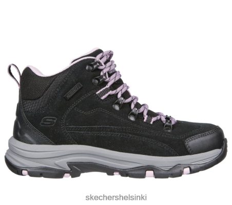 Skechers Helsinki Store - Skechers rento istuvuus Trego - Alpine Trail musta/laventeli 8XTT80800 naiset