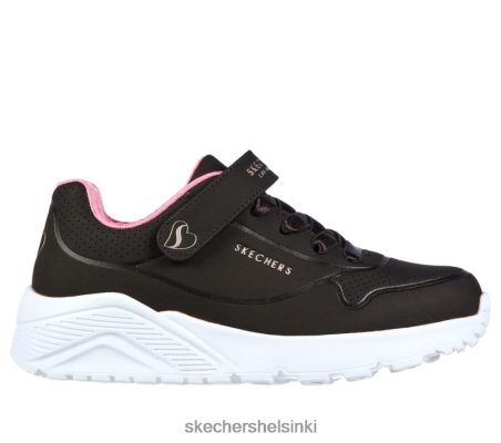 Skechers Helsinki Store - Skechers uno lite musta/ruusukulta 8XTT803108 lapset