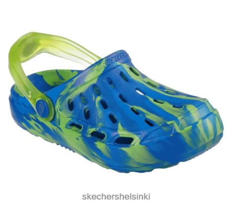 Skechers Helsinki Store - Skechers vaahtovihat - transilluminator sininen/kalkki 8XTT803416 lapset