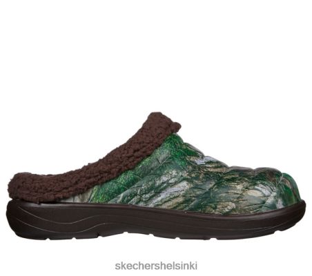 Skechers Helsinki Store - Skechers vaahtoviivat viihtyisä matkailuauto - Brushwood ruskea/multi 8XTT802700 miehet